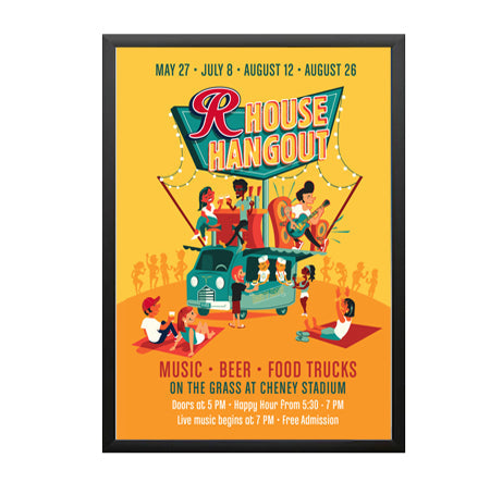14x22 SwingSnaps Poster Snap Frames - 1 1/4