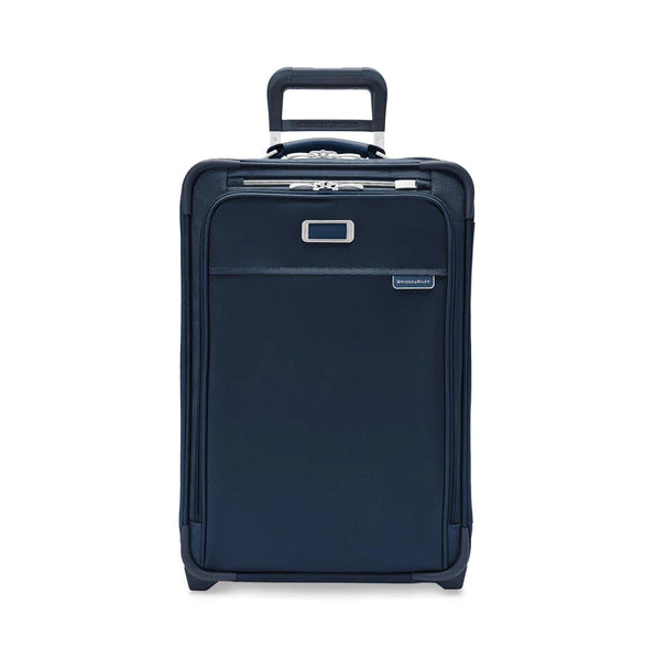 Briggs & Riley Baseline Essential 2-Wheel Carry On Luggage - Perfect for Business Travel & Weekend Getaways
