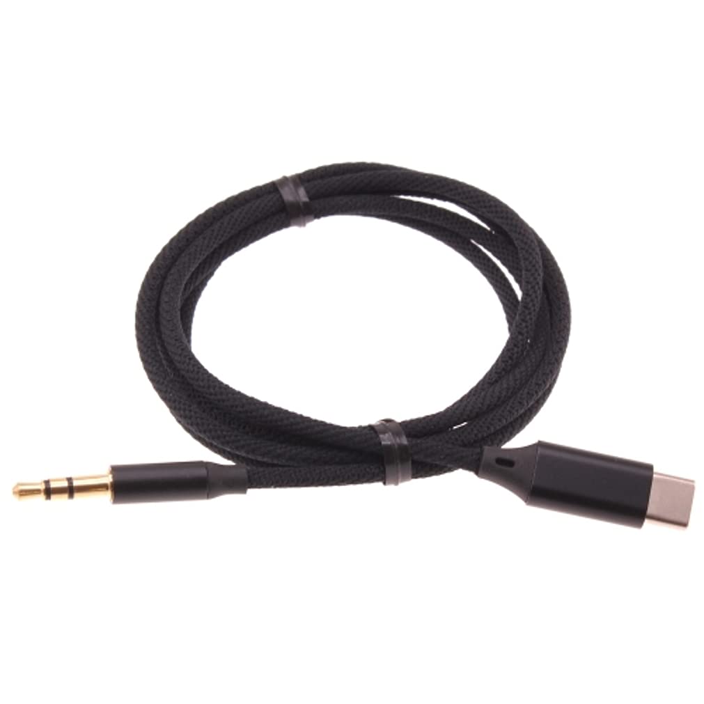 Premium USB-C to 3.5mm Aux Audio Cable for Samsung Galaxy A73 5G/A53 5G/A33 5G/A13 5G/A03s - Car Stereo Adapter, Headphone Jack Connector - Perfect for Music, Gaming & Hands-Free Calling in Car, Home & Office