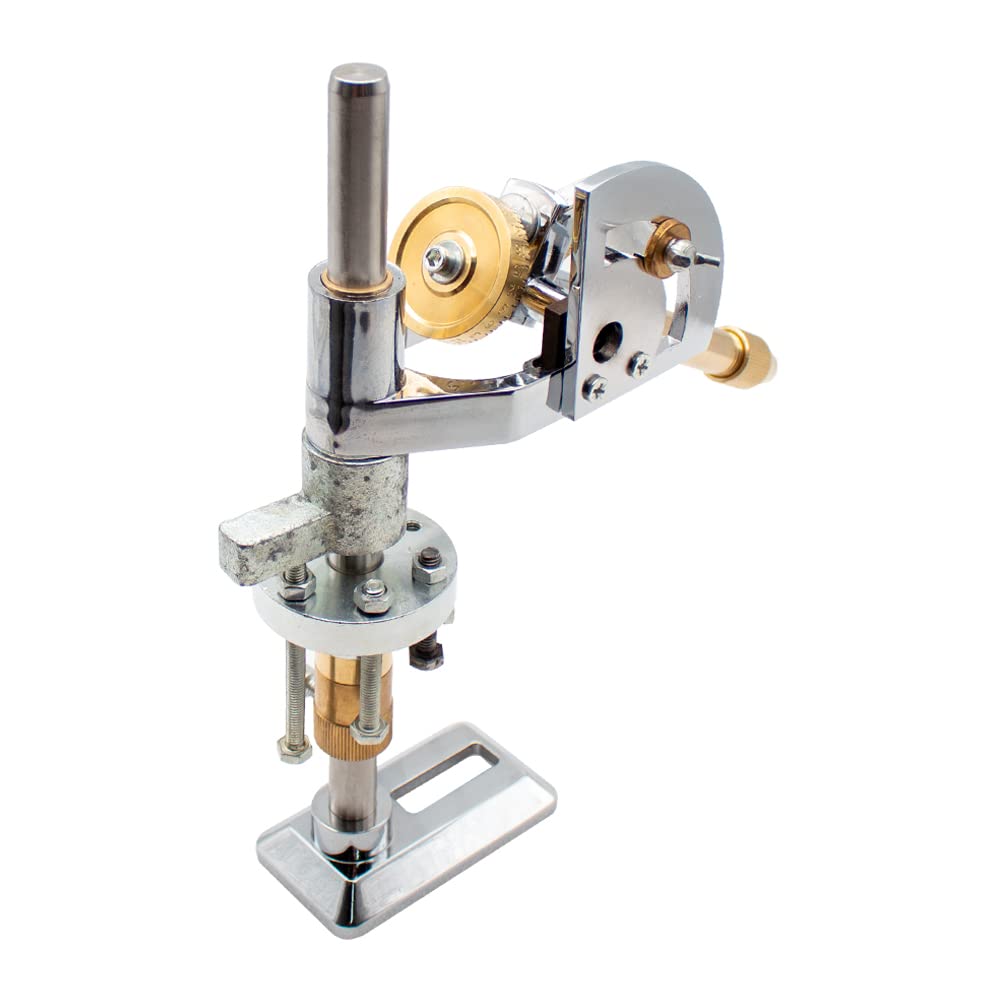 Premium Gem Faceting Machine with Adjustable Height & Positioner - 96 Index Wheel, Angle Manipulator & Lotus Seat for Jewelry Making, Lapidary & Stone Cutting - Perfect for DIY Gemstones, Cabochons & Faceted Jewelry Crafting