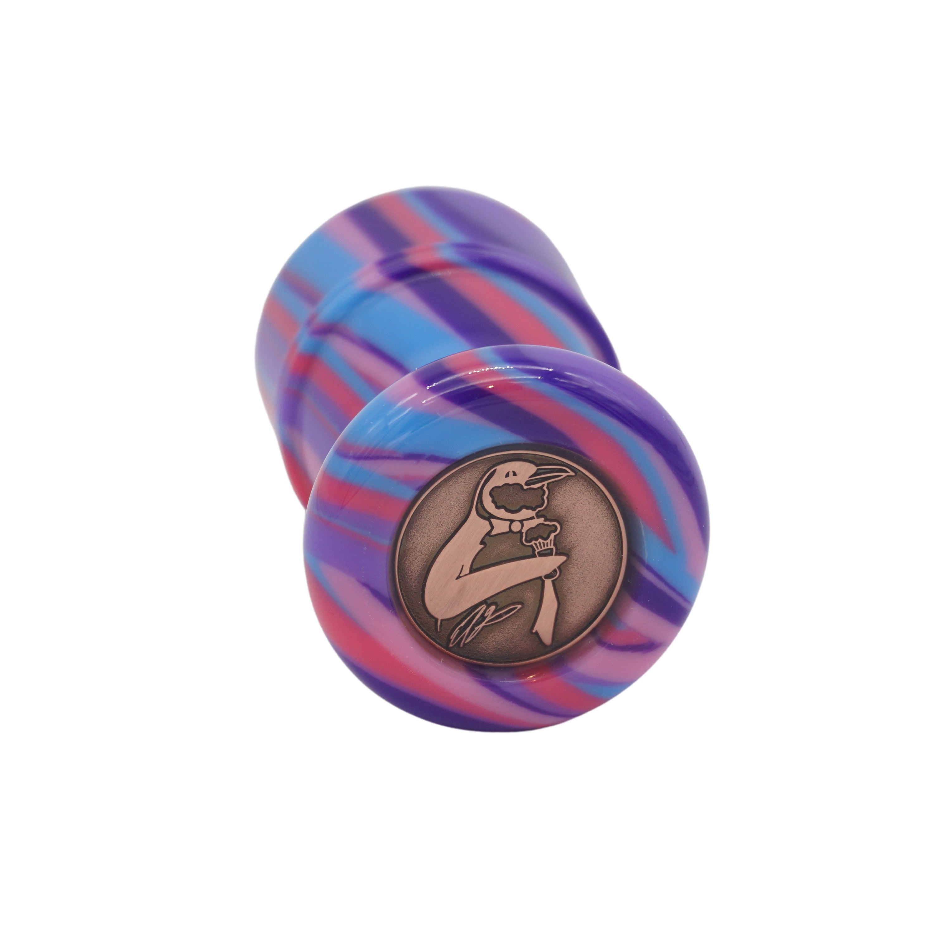 Premium Handcrafted Purple Haze Shaving Brush Handle - Fits 24mm & 26mm Knots - Perfect for Wet Shaving & Grooming Kits - Ideal Gift for Men's Skincare Routine