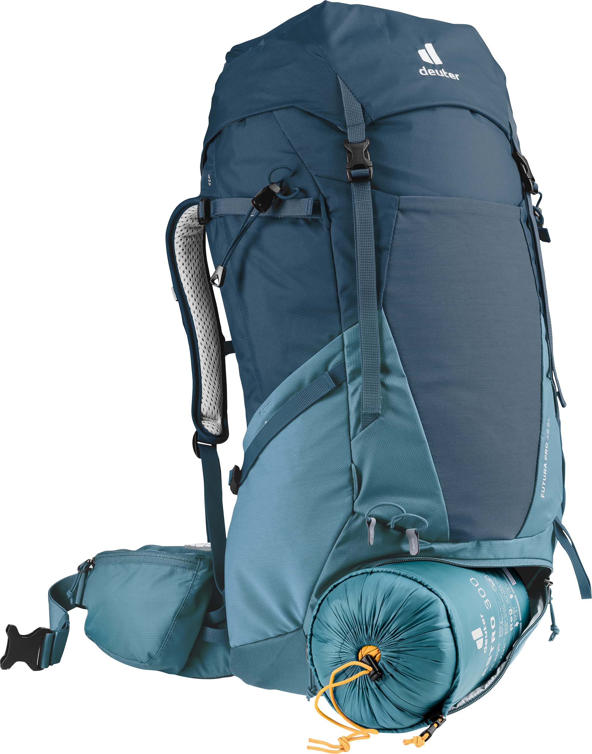 Deuter Futura Pro 38 SL Women's Hiking Backpack - Lightweight & Ergonomic for Outdoor Adventures, Trekking & Travel