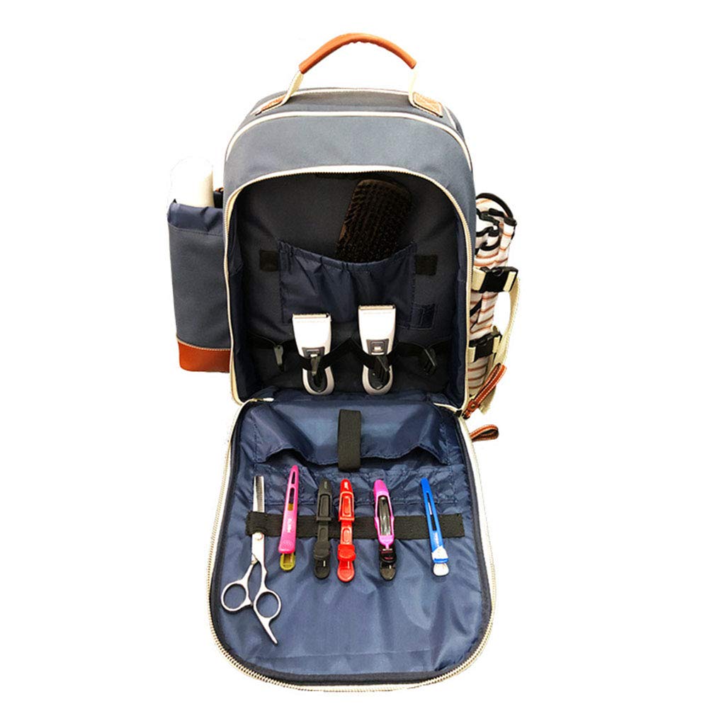 Stylish Waterproof Makeup Backpack - Travel Cosmetic Organizer for Hairdressing Tools