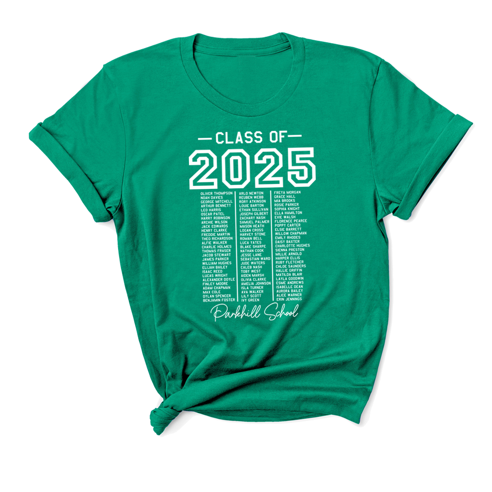 Class Of 2025 Graduation T-Shirt - High School Senior Gift - Comfortable Cotton Shirt for Graduation Parties & College Prep