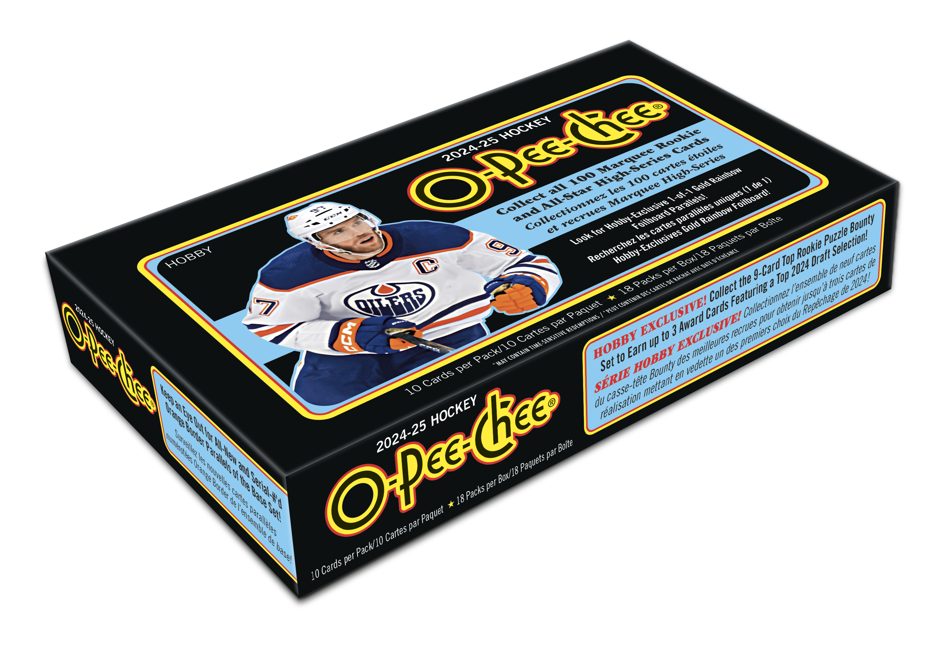 2024-25 Upper Deck O-Pee-Chee Hockey Hobby Box - Premium NHL Trading Cards Collection for Collectors & Fans - Perfect for Sports Memorabilia Displays & Gift Giving