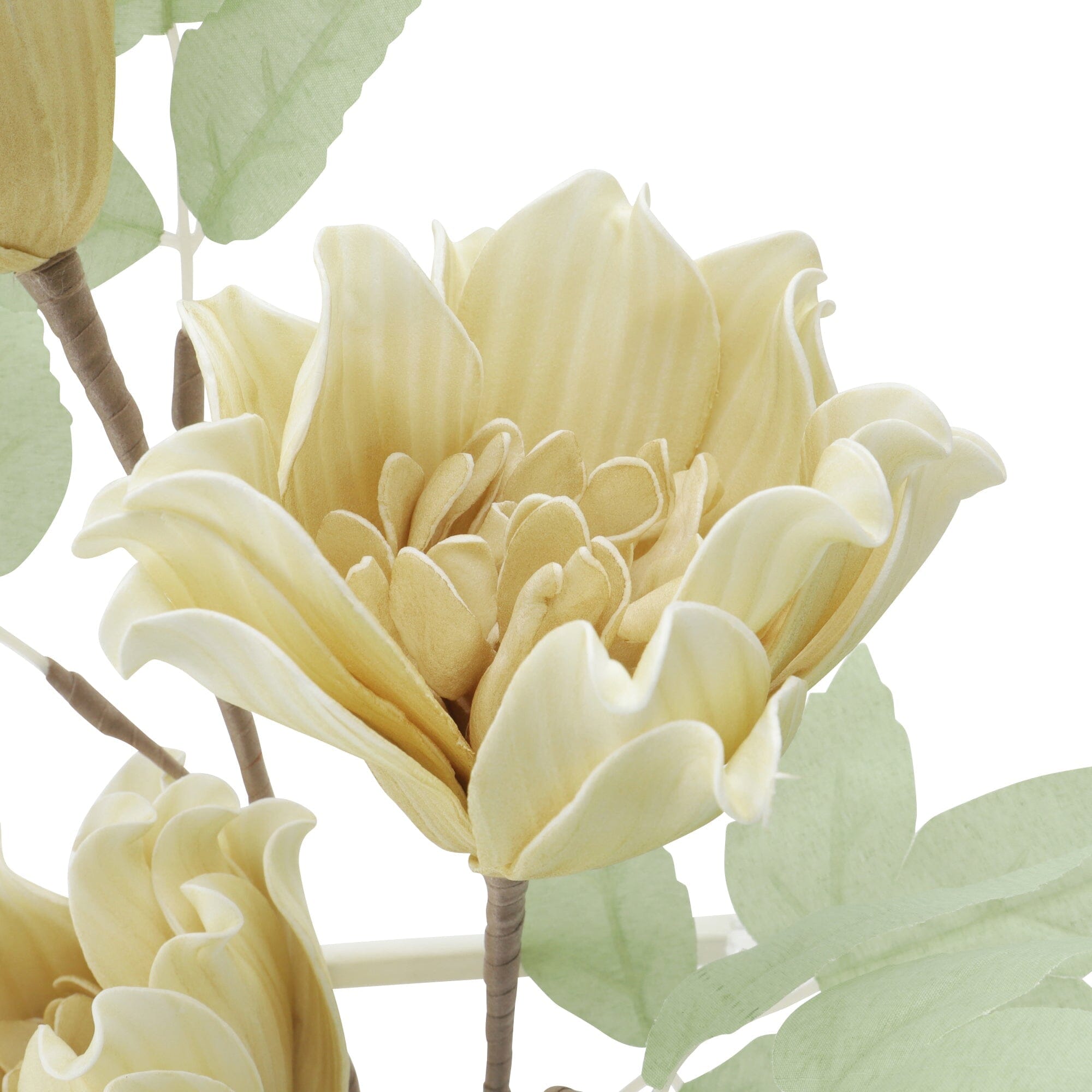 Artplants Artificial Yellow Flowers - Realistic Fake Floral Decor for Home, Office, Wedding & Party Decoration