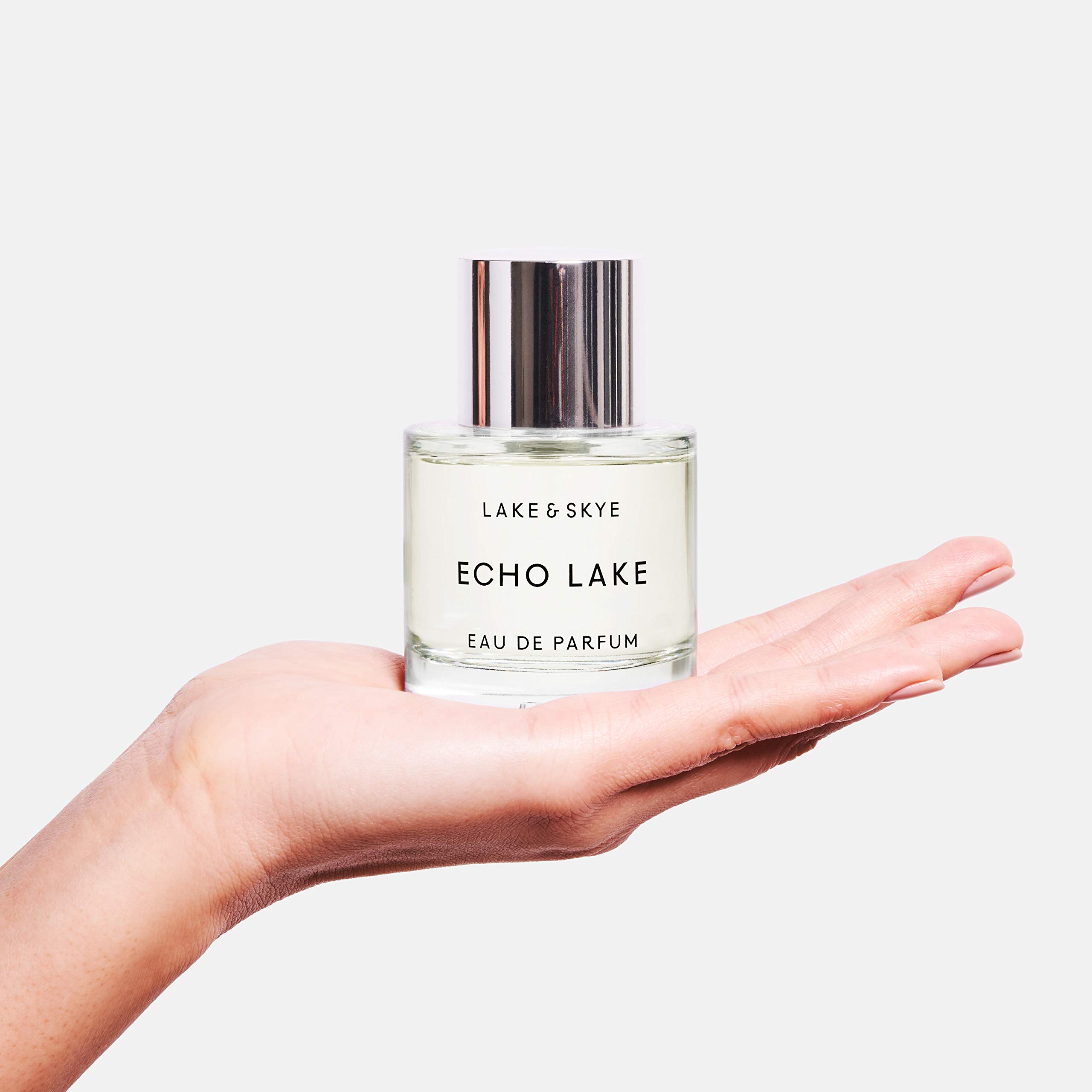 Lake & Skye Echo Lake Eau De Parfum Spray - 1.7 oz/50ml Unisex Perfume with Floral & Woody Notes - Long Lasting Fragrance for Women & Men - Perfect for Daily Wear, Date Night & Special Occasions