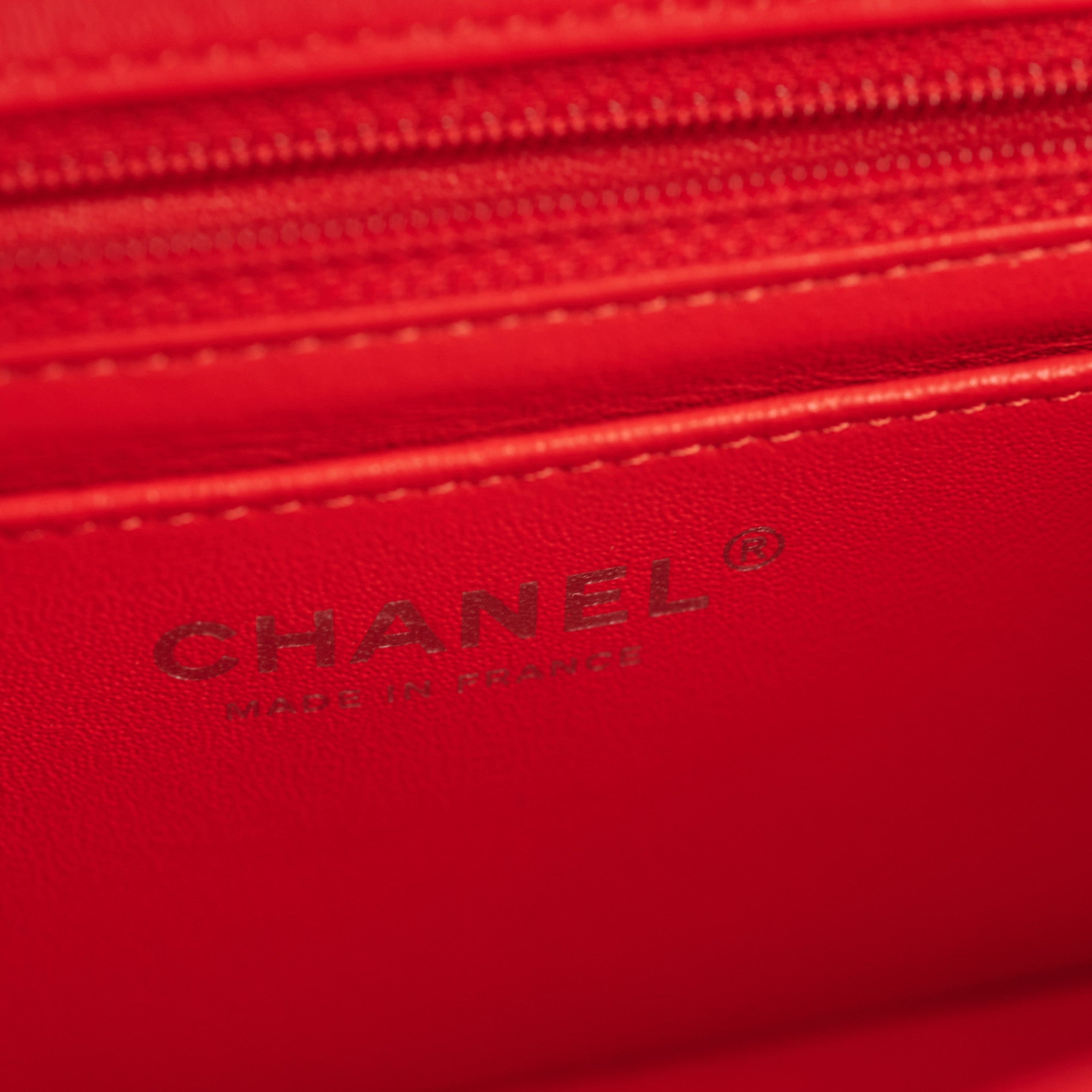 Chanel Mini Rectangular Bag in Red Lambskin Leather - Luxury Crossbody Purse for Women, Perfect for Date Night & Special Occasions