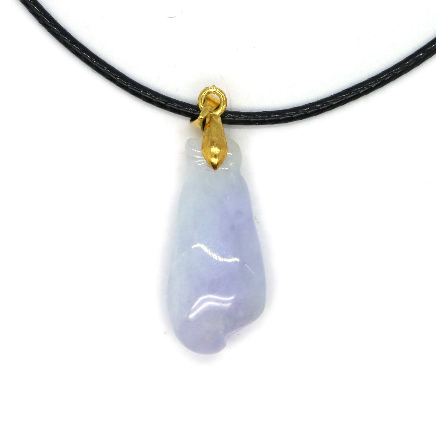Certified Type A Jadeite Jade Pendant Necklace - Elegant Water Drop Design for Women | Perfect Gift for Birthday, Anniversary & Special Occasions