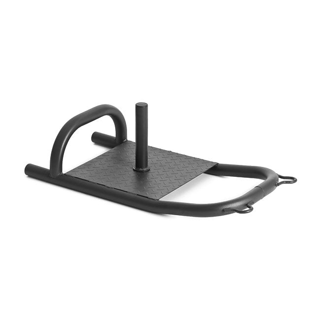 XM Fitness Black Power Sled - Heavy Duty Training Sled for Strength & Conditioning - Perfect for Football, CrossFit, and Home Gym Workouts