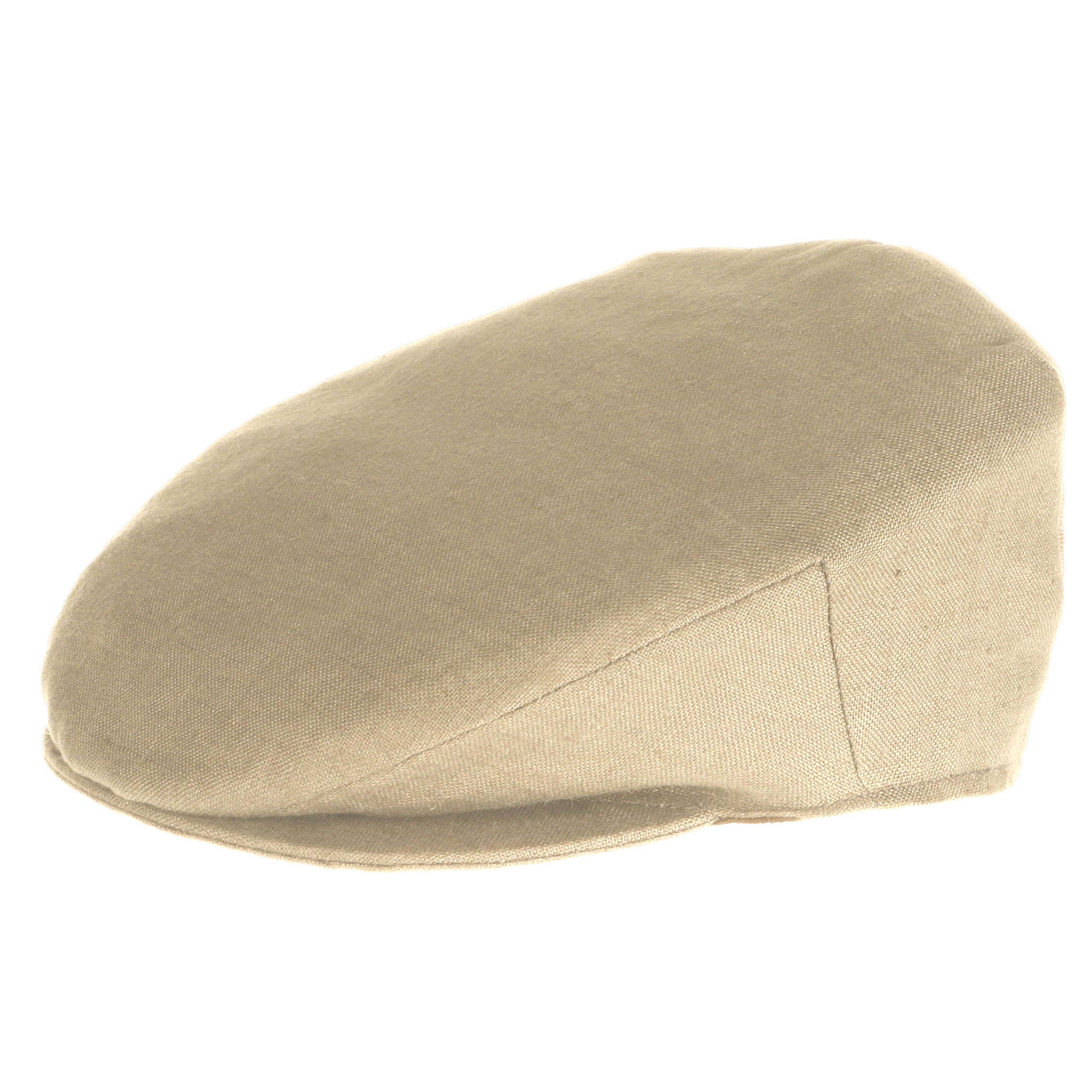 Authentic Irish Linen Flat Cap by Hanna Hats of Ireland - Classic Men's Hat in 2 Colors | Perfect for Golf, Fishing & Outdoor Activities