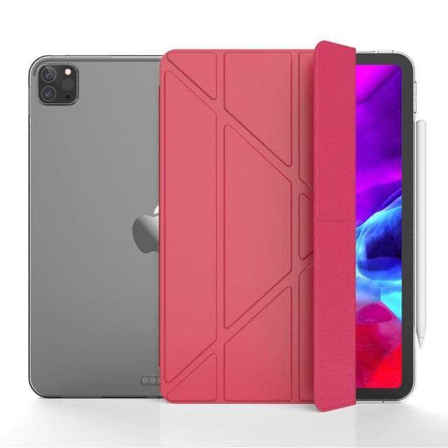 Apple iPad Pro 12.9-inch 5th Gen (2021) Premium Leather Smart Cover - Multi-Angle Viewing Stand for Work, Study & Entertainment