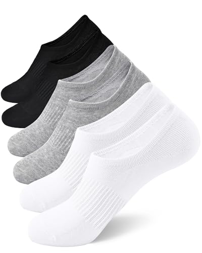 Style A-6 Pairs (2 Black+2 White+2 Grey)