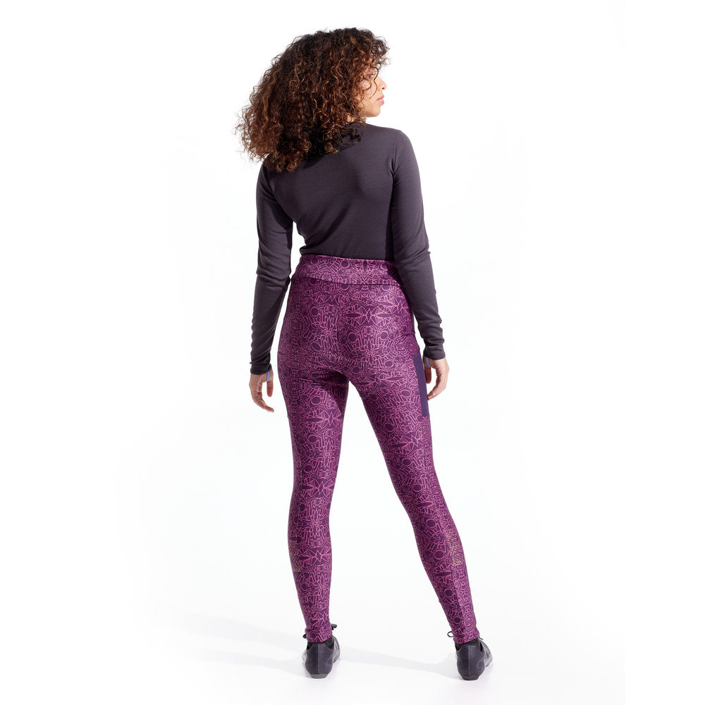 Women's High-Waisted Sugar Thermal Cycling Tights - Winter Running & Yoga Leggings for Cold Weather Workouts