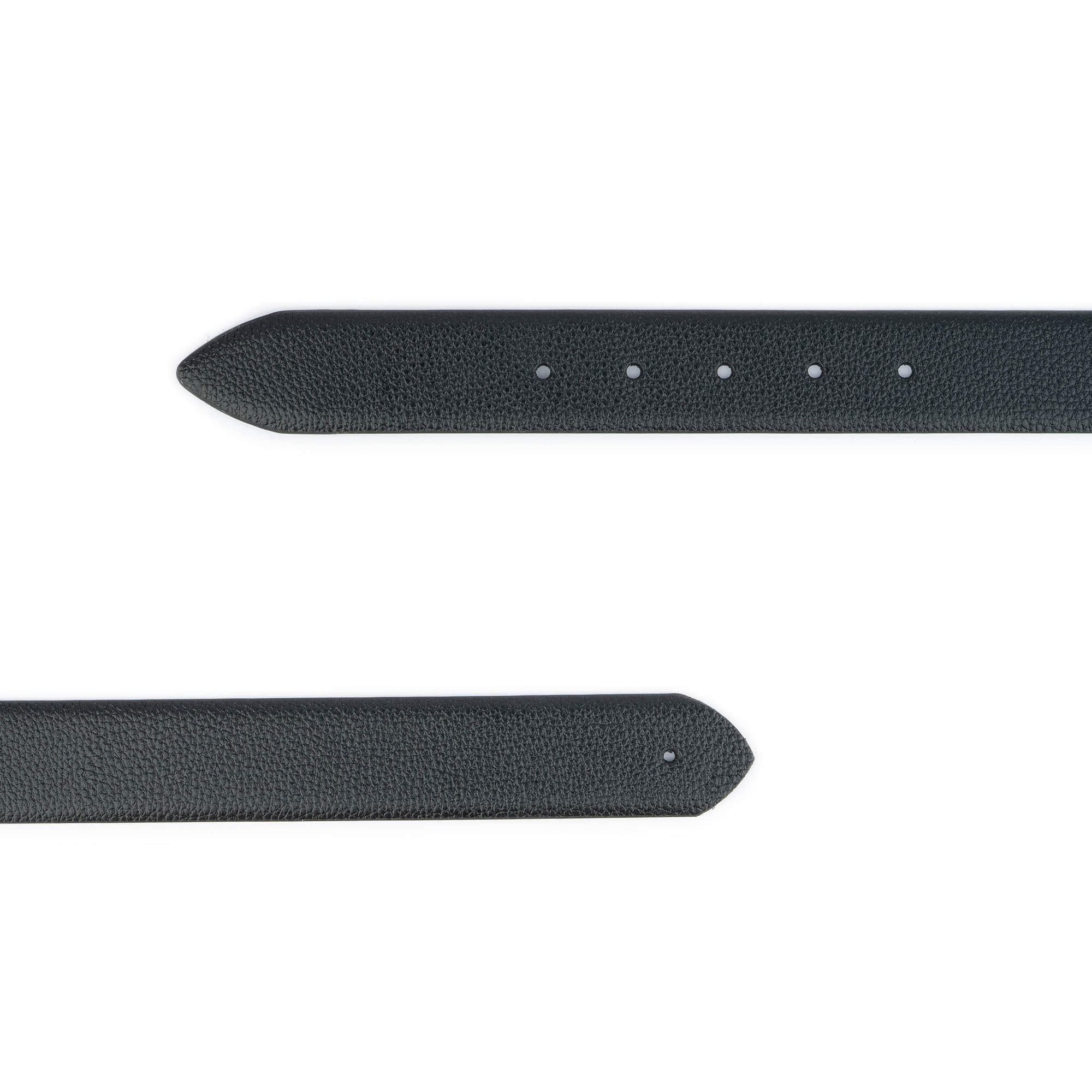 Genuine Black Pebble Leather Belt Strap Replacement for Montblanc Men's Watch | Premium Watch Band for Business, Formal & Casual Wear
