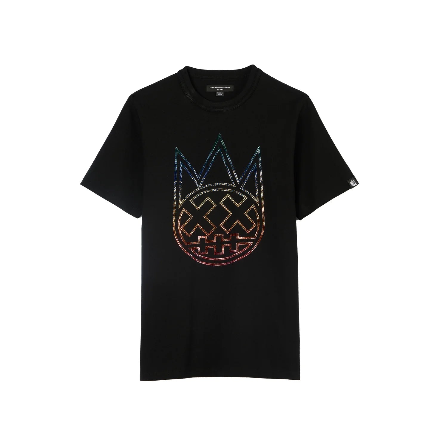 CULT OF INDIVIDUALITY Gradient Logo T-Shirt for Men & Women | Trendy Streetwear Fashion Tee | Perfect for Casual Outfits, Concerts and Urban Lifestyle