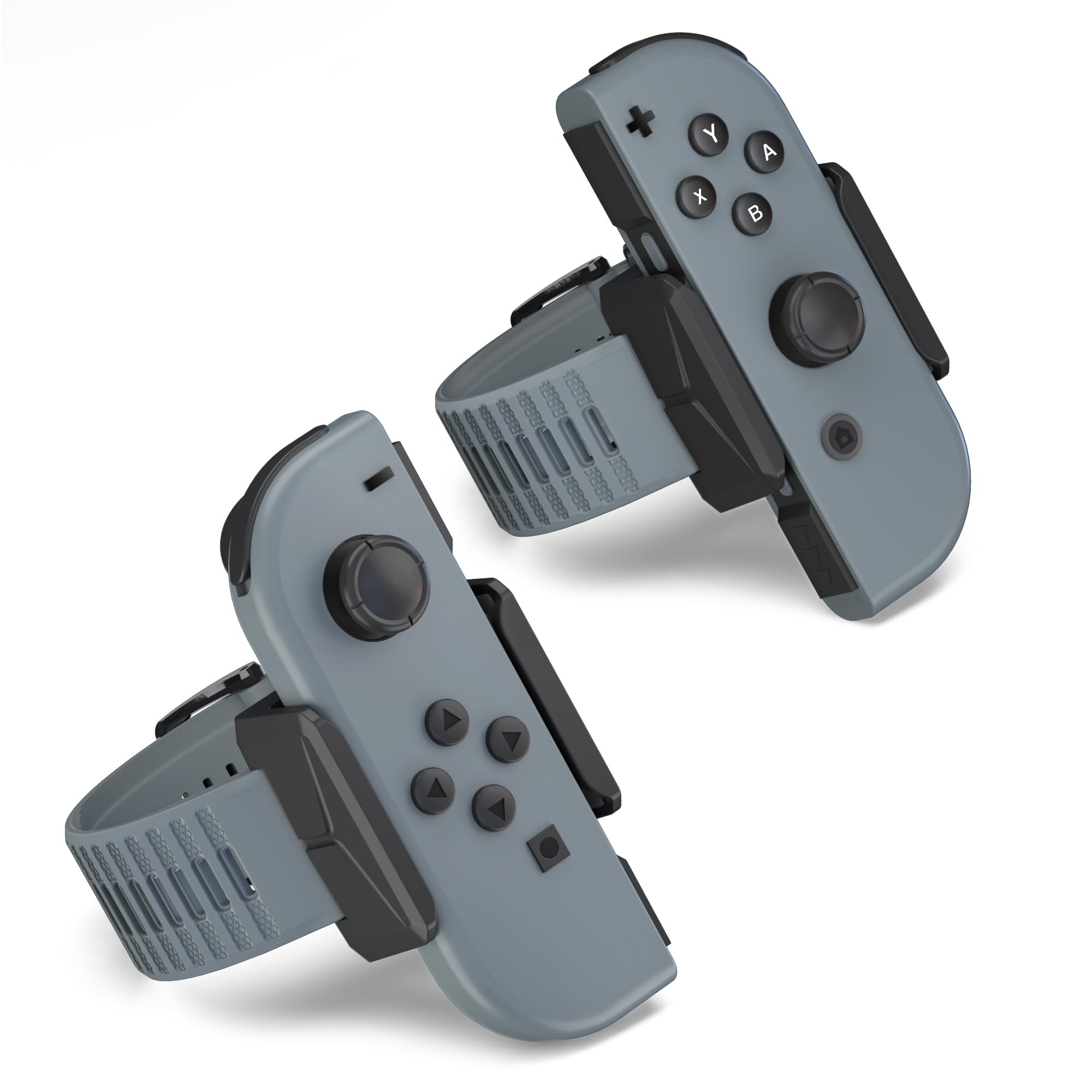 Narati Adjustable Silicone Wrist Bands for Nintendo Switch Joy Cons & OLED Model - Compatible with Just Dance 2021-2025 - 2 Pack for Adults & Kids - Perfect for Gaming, Fitness & Dance Workouts