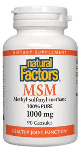Pure MSM 1000mg Supplement - 90 Capsules for Joint Pain Relief, Skin Health & Hair Growth | Supports Mobility & Recovery for Active Lifestyles