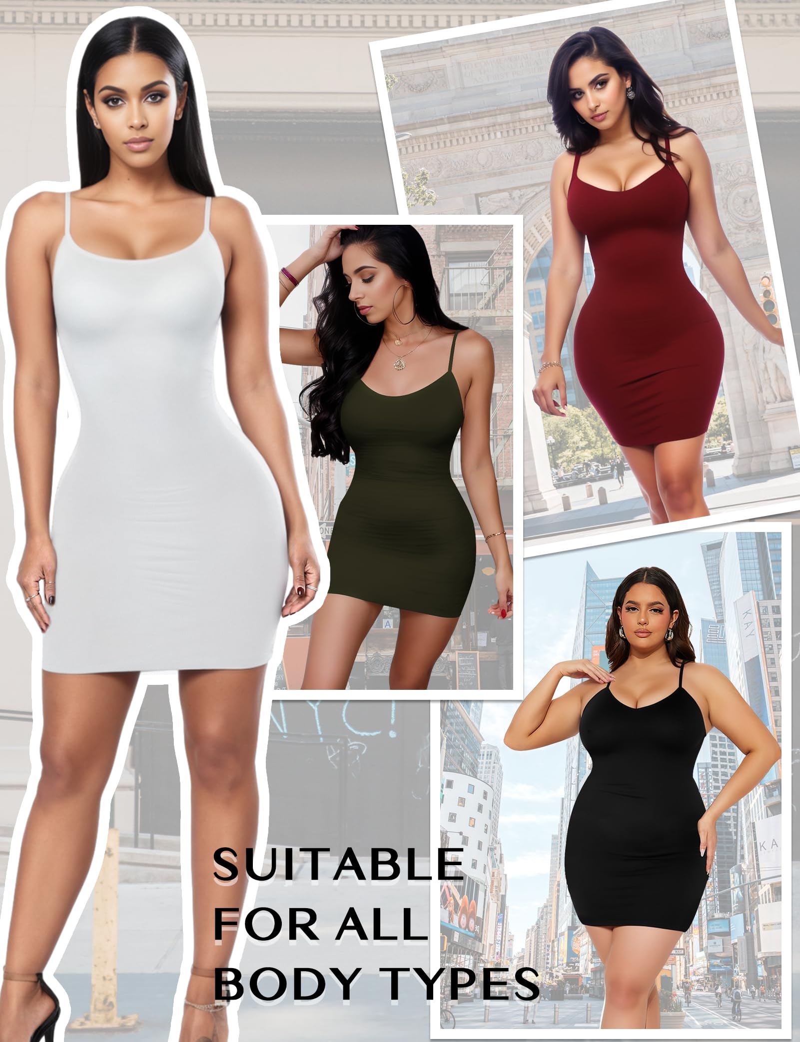 AURUZA Women's Sexy Bodycon Mini Dress - Backless Spaghetti Strap Tight Party Club Dress for Summer 2024 | Perfect for Night Out, Date Night, and Club Wear