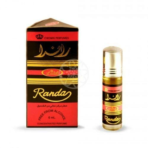 Al-Rehab Randa 6ml Perfume Oil for Women - Long Lasting Arabian Scent - Perfect for Daily Wear, Special Occasions & Gift Giving