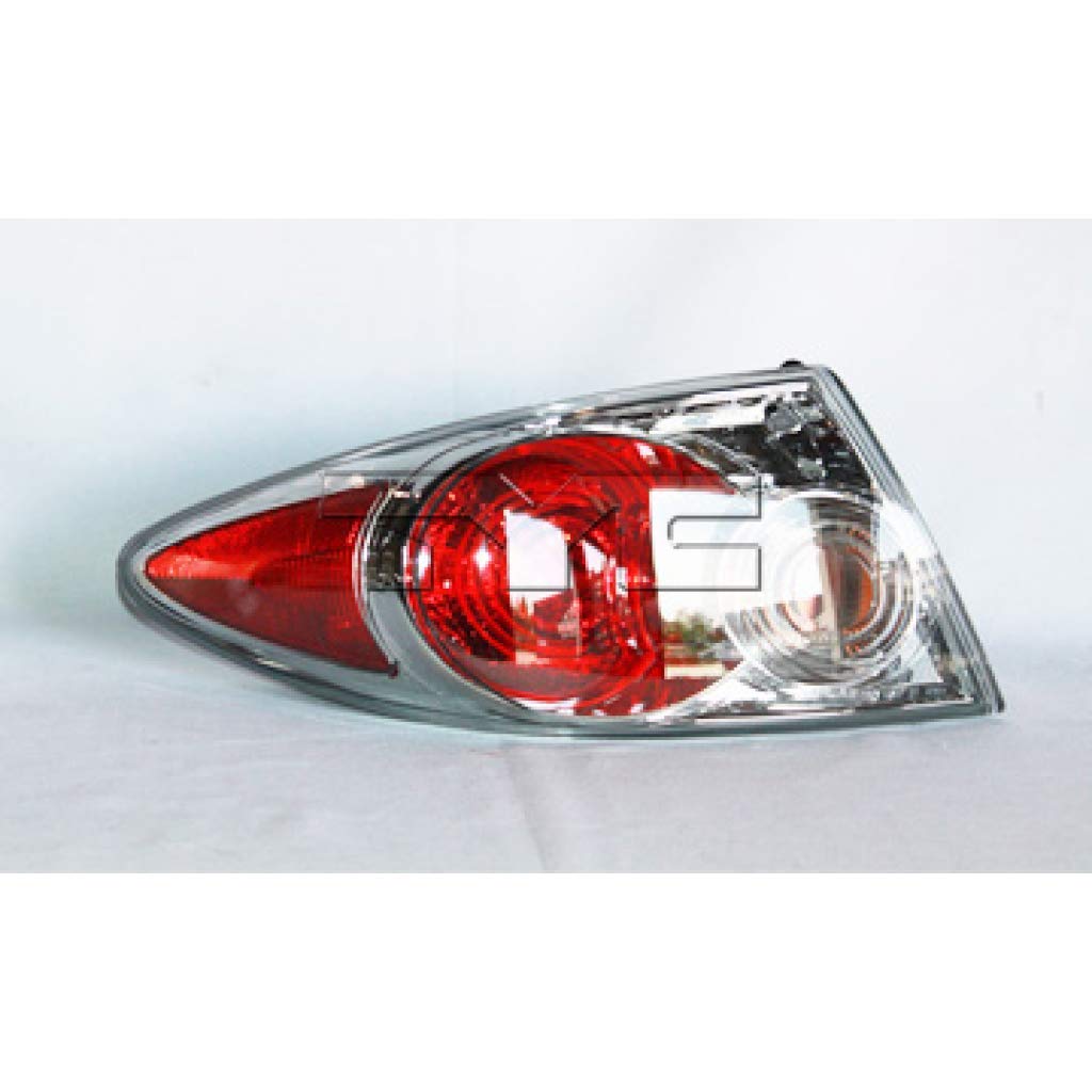 2006-2008 Mazda 6 Sedan/Hatchback Outer Tail Light Pair - Driver & Passenger Side Replacement for MA2804102, MA2805102 | GP7A-51-160, GP7A-51-150 - Perfect for Night Driving Safety & Vehicle Customization