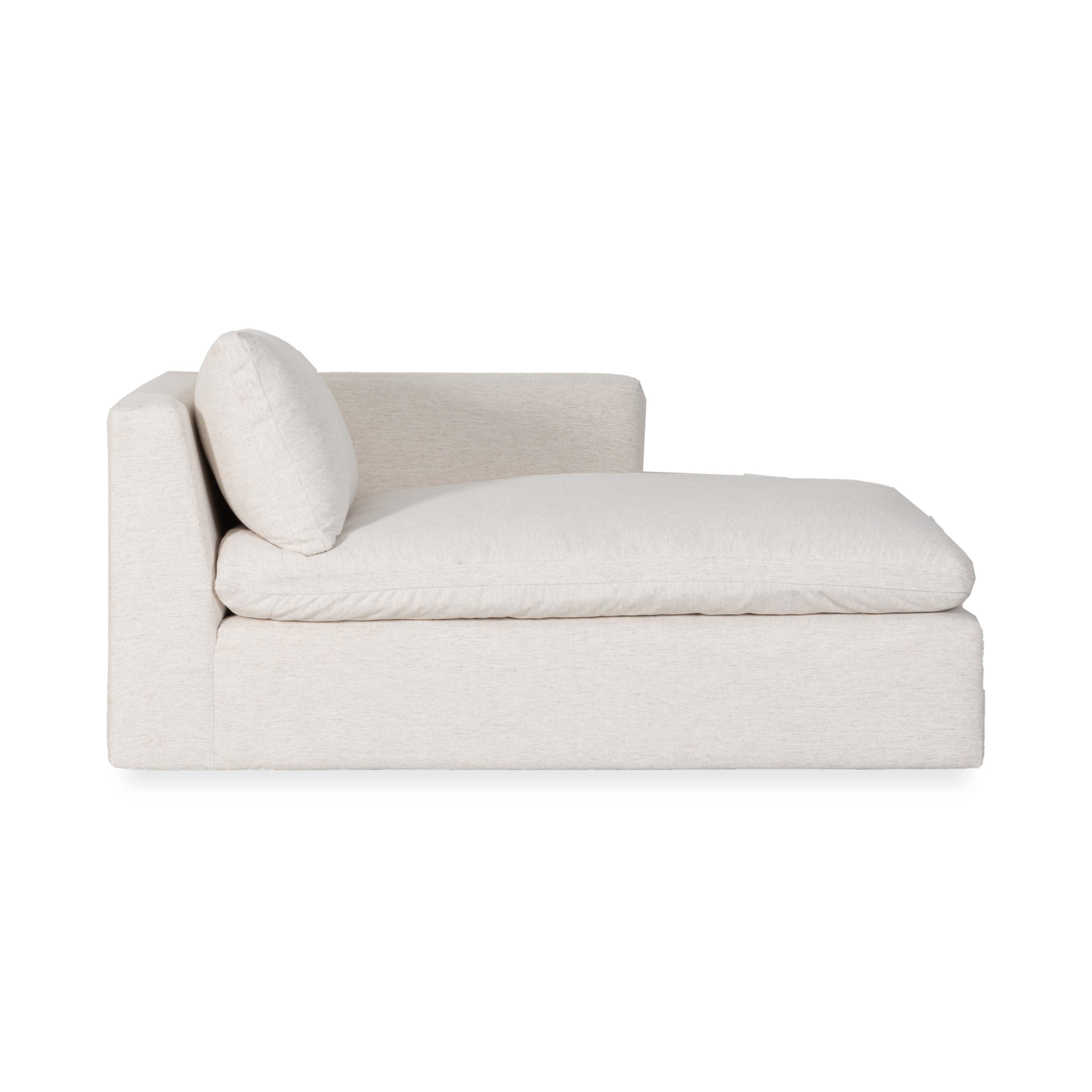 Roost Modular Sectional Sofa - Modern L-Shaped Couch with Reversible Chaise for Living Room, Home Theater & Lounge Areas - Comfortable & Stylish Furniture for Small Spaces