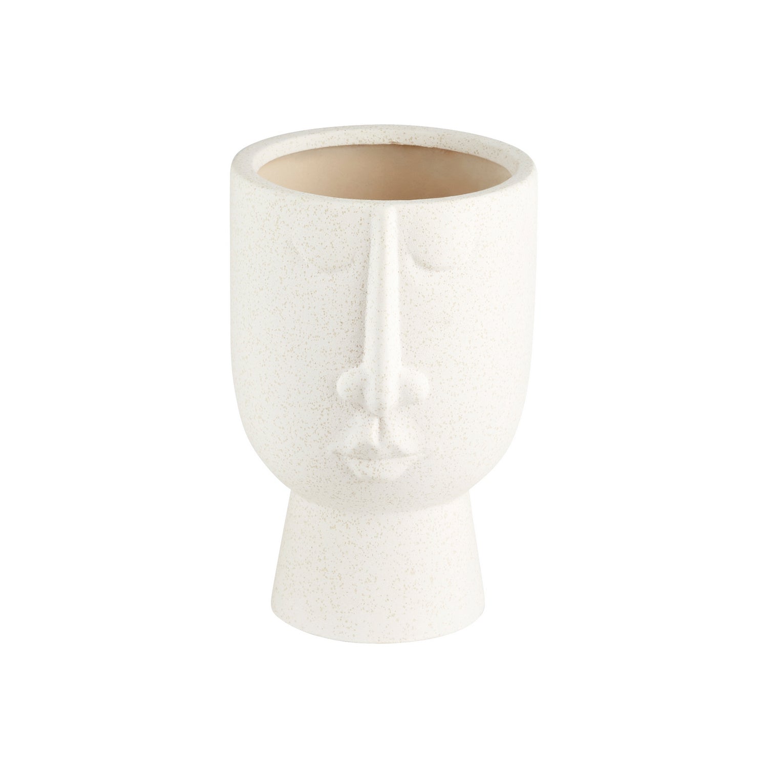 Cyan Design 11203 Modern White Ceramic Mother Vase - Elegant Home Decor for Living Room, Dining Table & Wedding Centerpieces