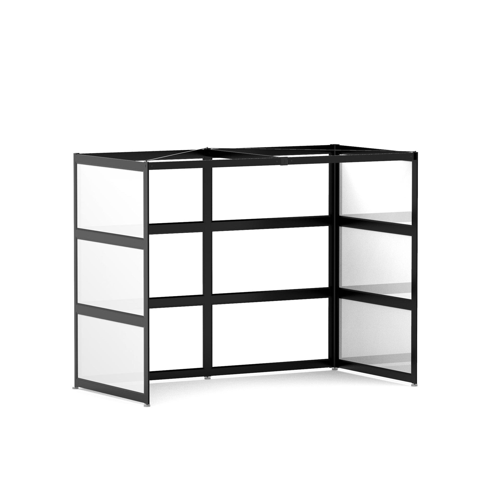 PoppinSpaces Recess Space 108502 - Stylish and Functional Office Storage Solution for Home & Workspace Organization
