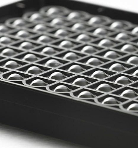 Corning 4516 Polystyrene 384-Well Spheroid Microplate with Lid - Black with Clear Round Bottom, Ultra Low Attachment (Pack of 5) - Ideal for 3D Cell Culture, Spheroid Formation & Drug Screening in Life Science Research