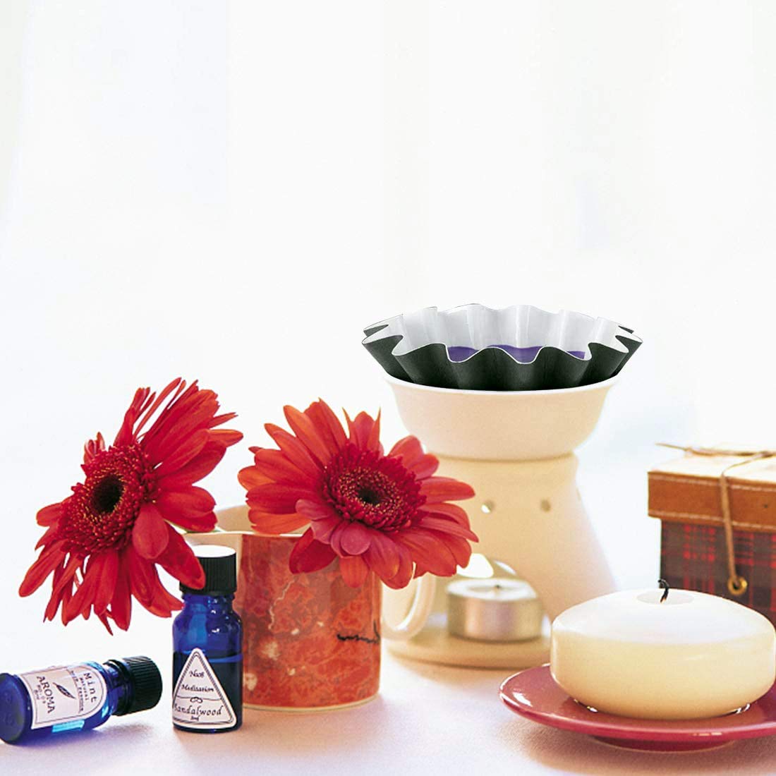 FANDOL Reusable & Leakproof Wax Melt Liners - Compatible with Electric Wax Warmers, Plug-in Warmers, Candle Warmers & Wax Melters | Perfect for Home Fragrance, Aromatherapy & Relaxation