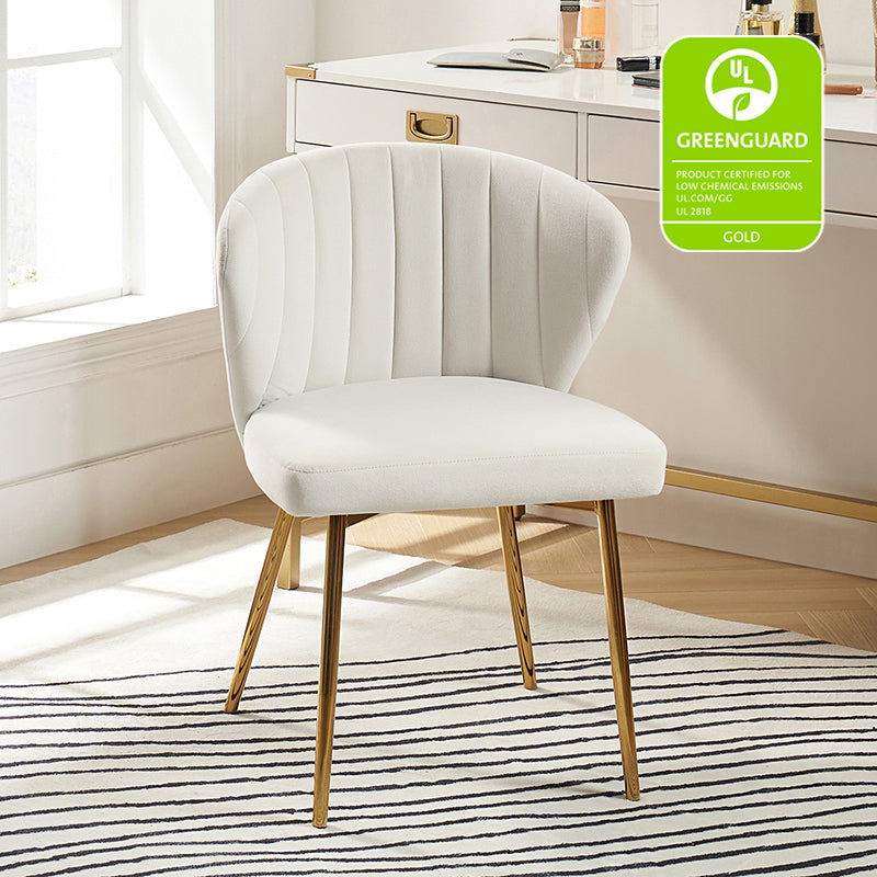 Luxury Aruna Velvet Upholstered Accent Chair - Soft Velvet Fabric, Comfortable Seating for Living Room, Bedroom, or Office - Elegant Home Decor & Stylish Furniture