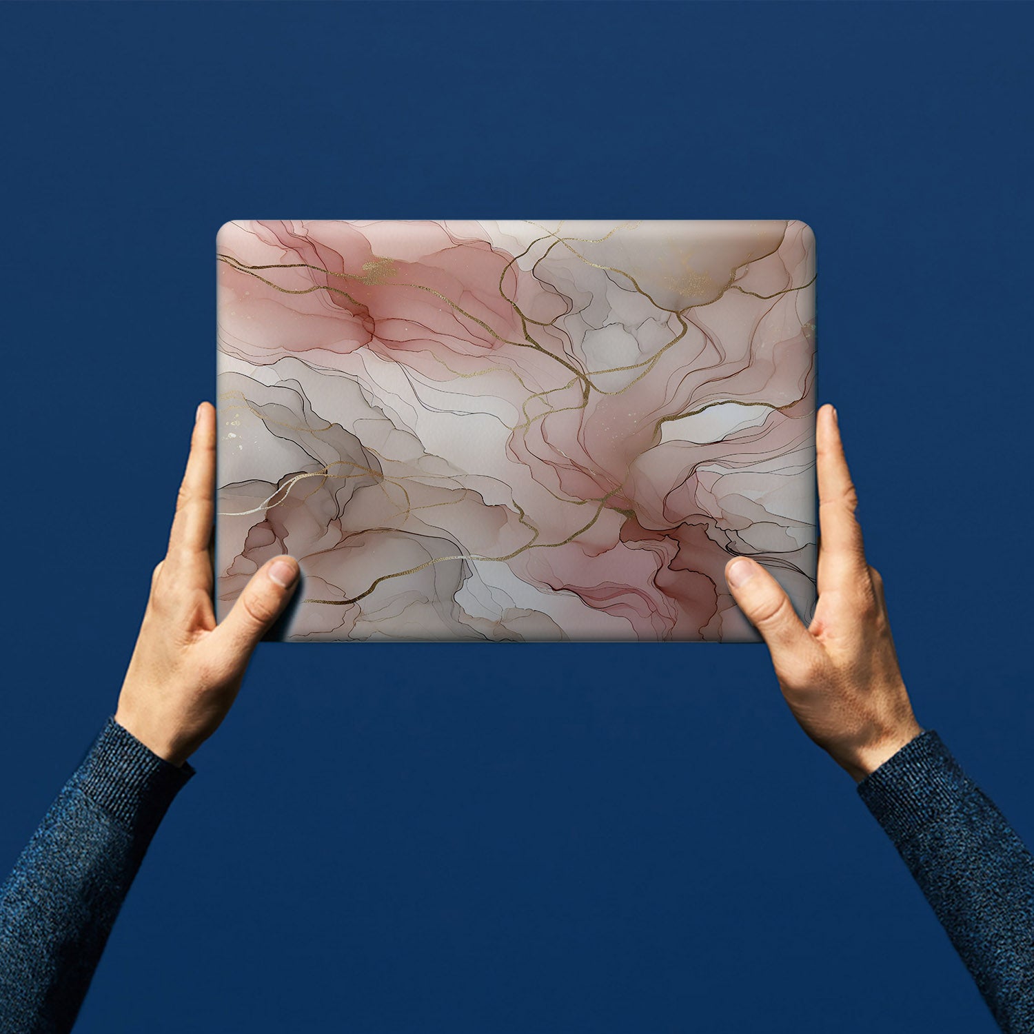 Premium Marble Surface Laptop Case - Slim Protective Cover for Microsoft Surface Laptop (1-5) | Durable Scratch-Resistant Shell with Stylish Marble Design - Perfect for Work, Travel & School Use