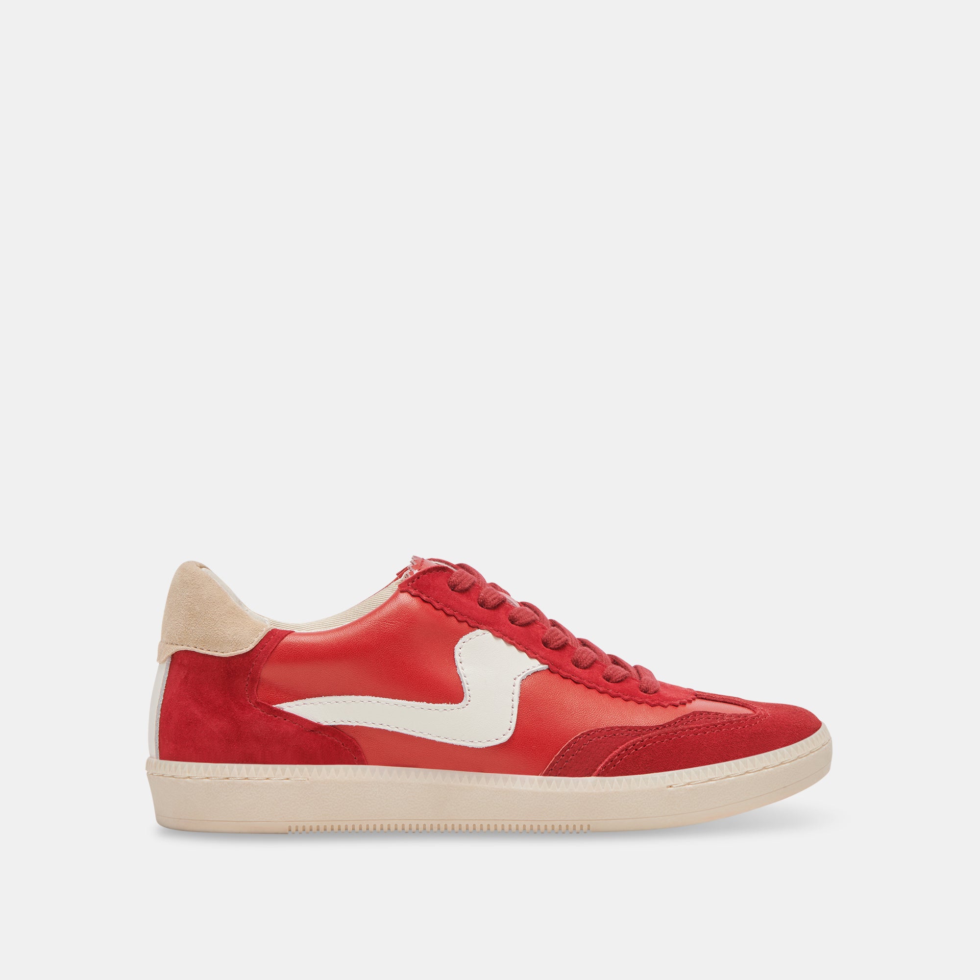 Red Suede Notice Sneakers - Stylish & Comfortable Casual Shoes for Men & Women - Perfect for Walking, Running & Everyday Wear