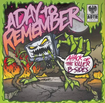 A Day to Remember - Attack of the Killer B Sides RSD Exclusive Vinyl LP Record | Limited Edition Collectible for Punk Rock Fans & Music Enthusiasts | Perfect for Home Listening, Gifts, and Vinyl Collections