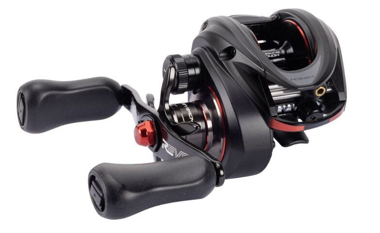 Abu Garcia REVO5 WINCH LP Baitcaster Fishing Reel - High Speed 7.3:1 Gear Ratio, Lightweight Design for Bass & Saltwater Fishing | Perfect for Casting Heavy Lures & Deep Water Angling