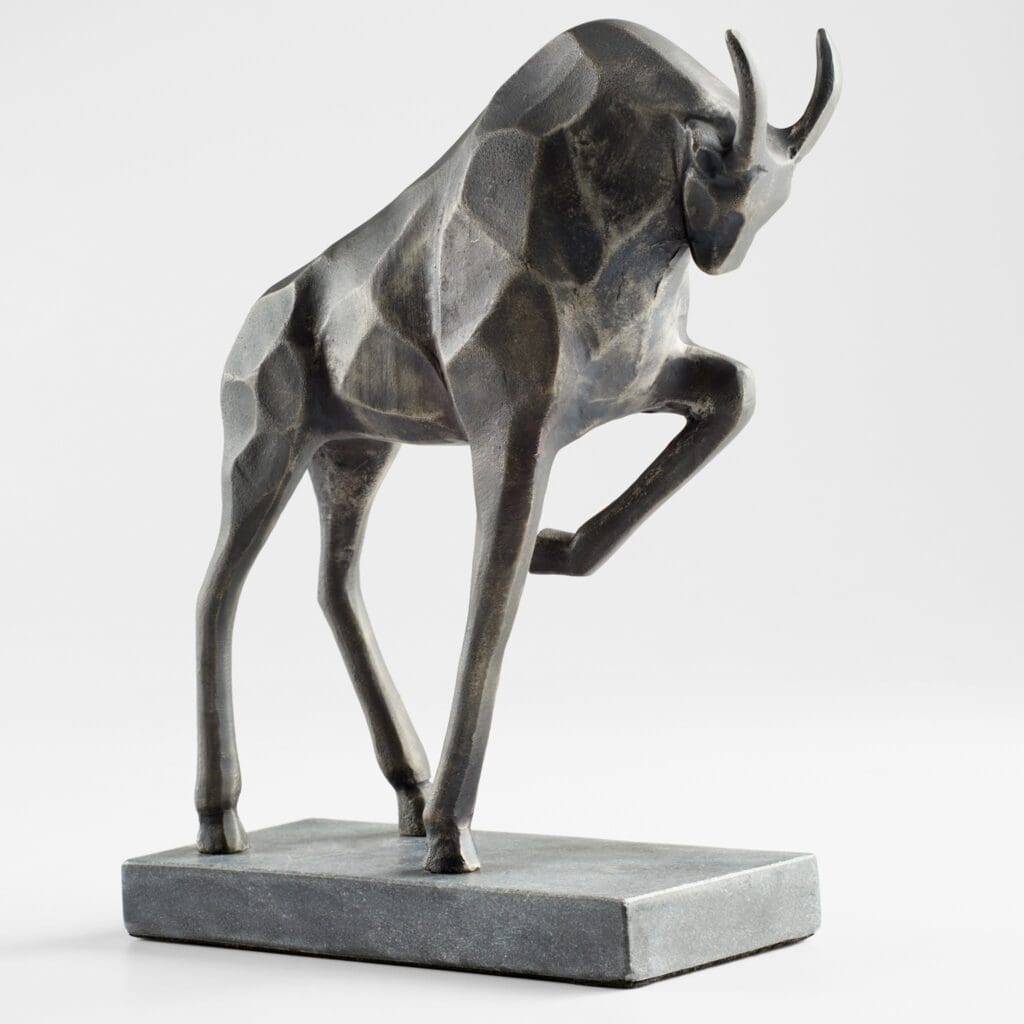Cyan Design 11506 Torero Sculpture in Antique Pewter - Handcrafted Bullfighter Statue for Home Decor, Office Desk, or Gift