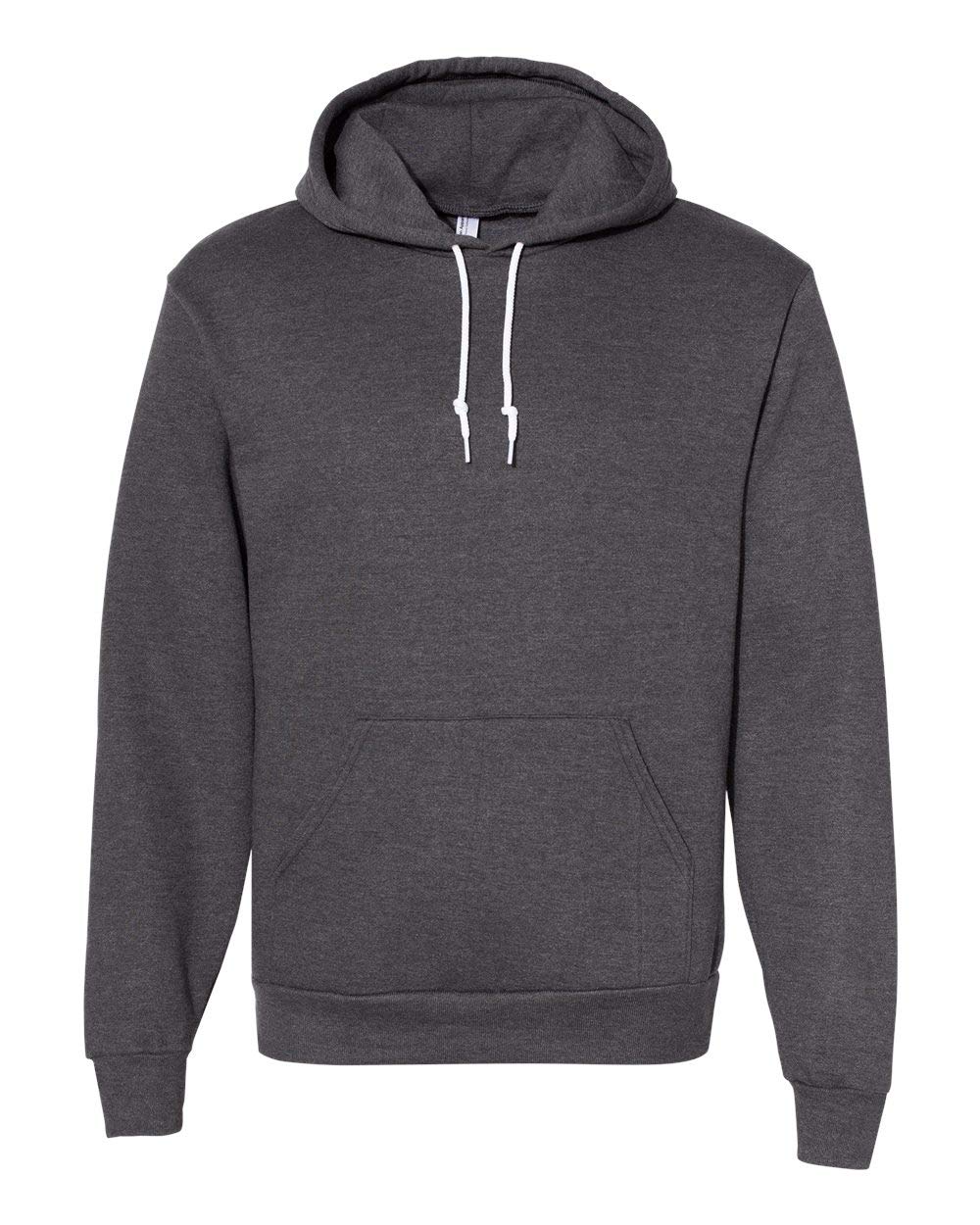 American Apparel Men's Flex Fleece Long Sleeve Pullover Hoodie - Soft & Comfortable Casual Wear for Gym, Running & Outdoor Activities
