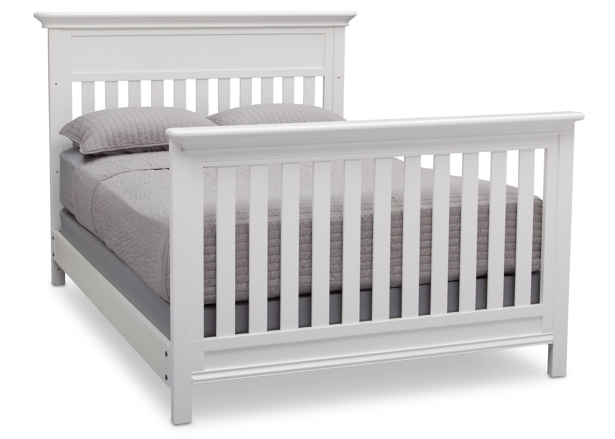 Fernwood 4-in-1 Convertible Baby Crib - Toddler Bed, Daybed & Full-Size Bed - Safe Nursery Furniture for Newborns to Teens - Perfect for Bedroom, Nursery & Guest Room