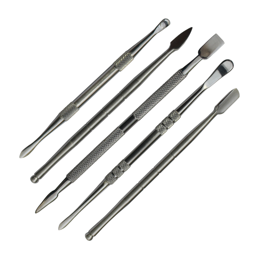 Dulytek 7-Piece Rosin & Wax Tool Kit - Essential Dab Accessories for Concentrate Enthusiasts - Perfect for Dabbing, Extracting, and Cleaning Cannabis Resin