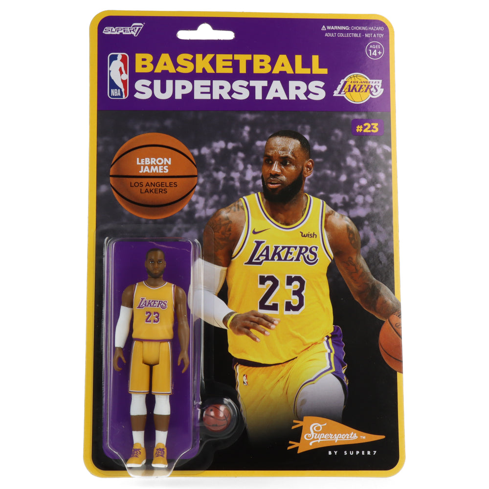 LeBron James Los Angeles Lakers NBA Action Figure - Collectible Basketball Player Toy for Fans & Kids - Perfect for Display, Gifts & Playtime