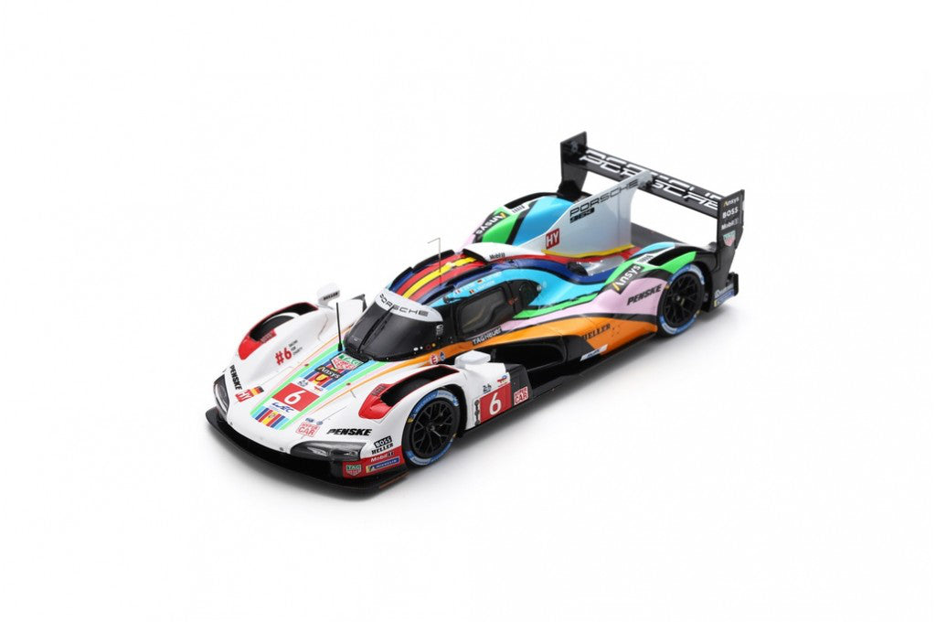 1:18 Scale Porsche 963 No.6 Porsche Penske Motorsport Le Mans 24H 2023 Diecast Model Car - Kevin Estre, Andre Lotterer, Laurens Vanthoor - Collectible Racing Car for Display & Enthusiasts