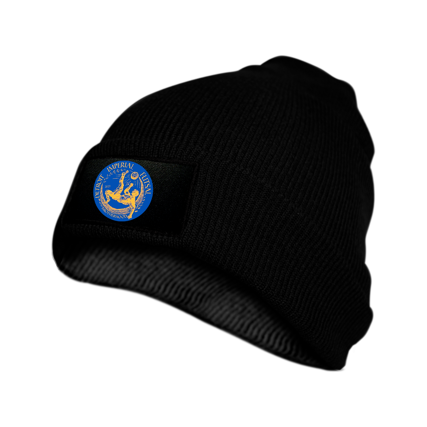 Detroit Futsal Beanie - Warm Winter Knit Hat for Men & Women - Perfect for Soccer Training, Outdoor Sports & Cold Weather Activities