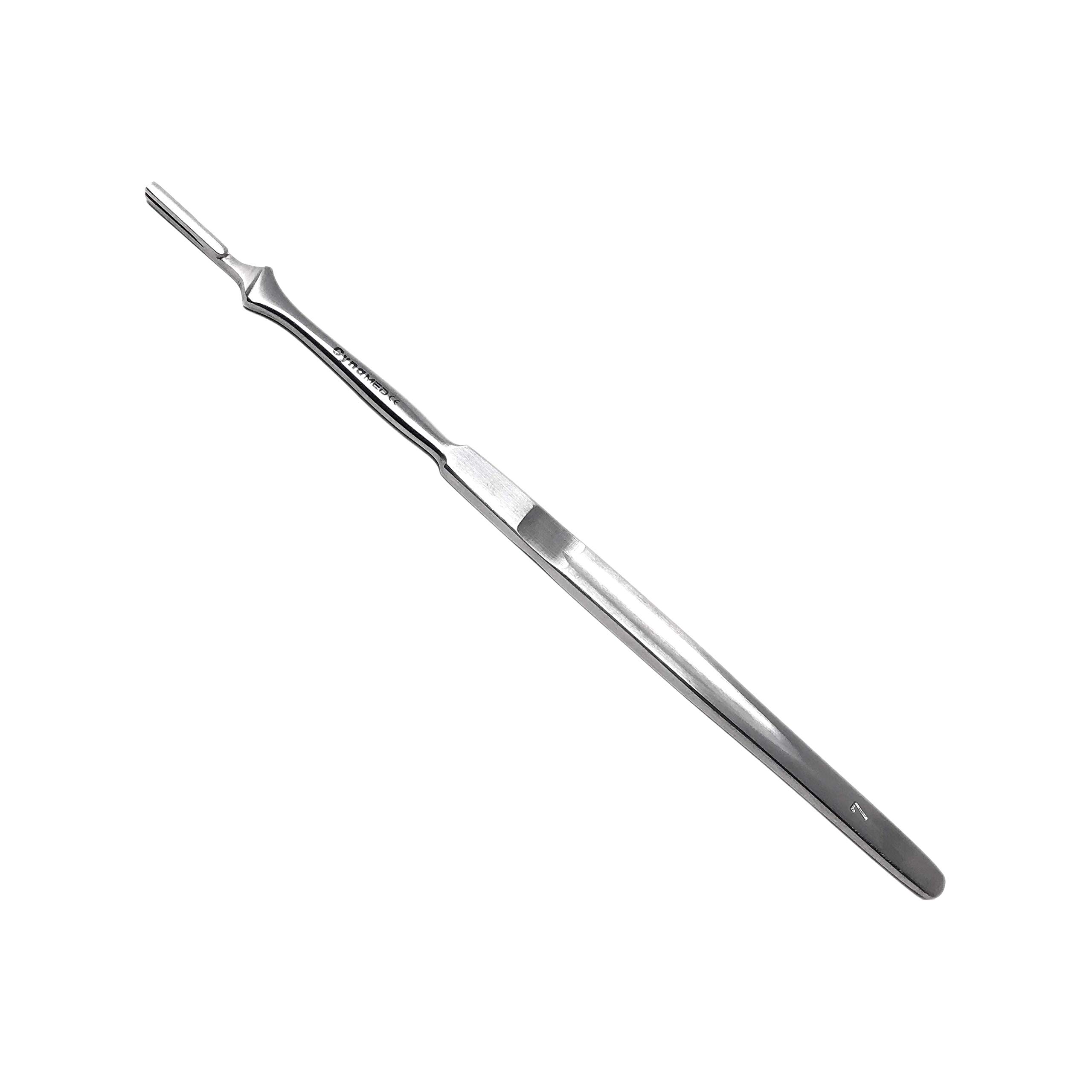 Cynamed No. 3 Precision Dissecting Scalpel Handle - Slim & Sleek Surgical Knife for Medical, Veterinary & Laboratory Use | Ideal for Delicate Procedures & Dissections
