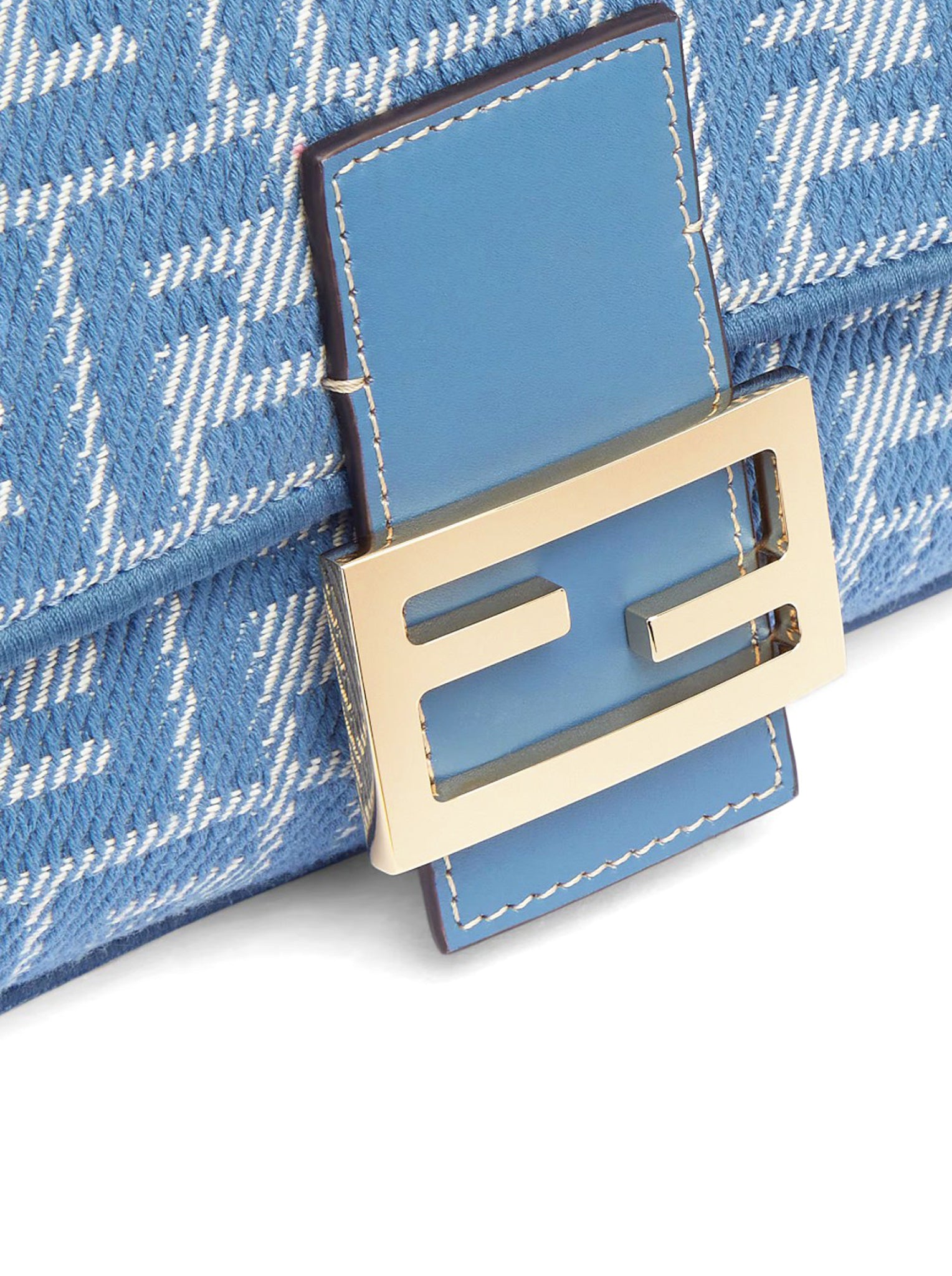 Jacquard FF Baguette Bag - Stylish Crossbody Purse for Women | Fashionable Shoulder Bag for Everyday Use, Work, and Travel