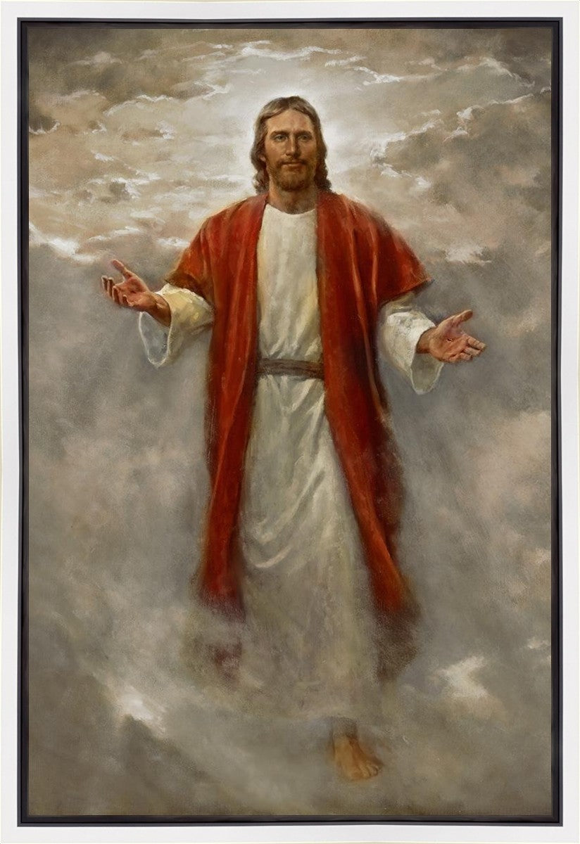 In His Glory Gallery Wrap Canvas Art - Religious Wall Decor for Home, Church & Office - Perfect for Living Room, Bedroom & Prayer Spaces