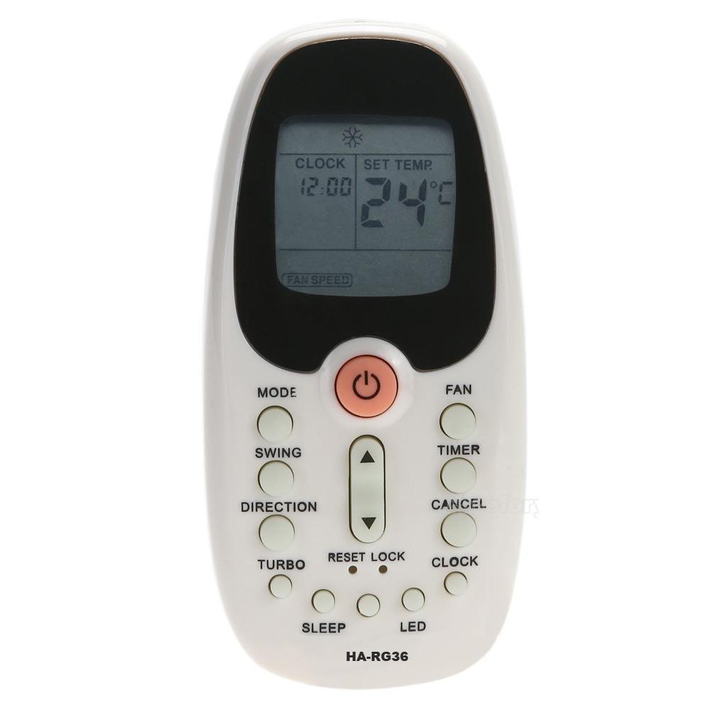 ComfortStar RG36F2/BGEF Replacement AC Remote Control - Universal Air Conditioner Remote for ComfortStar Units - Perfect for Home, Office, and Bedroom Cooling