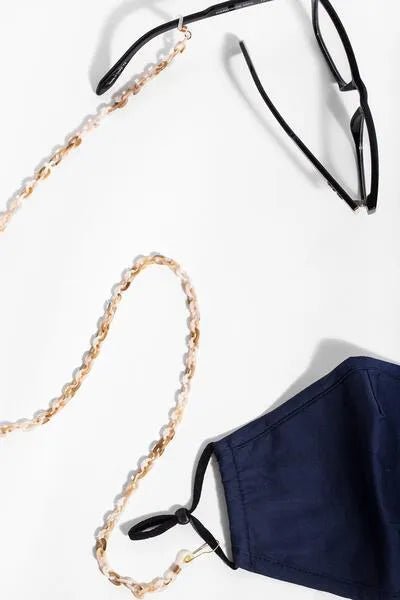 Elena Adjustable Convertible Mask Chain - Stylish & Comfortable Face Mask Holder for Women & Men - Perfect for Travel, Work, and Daily Use