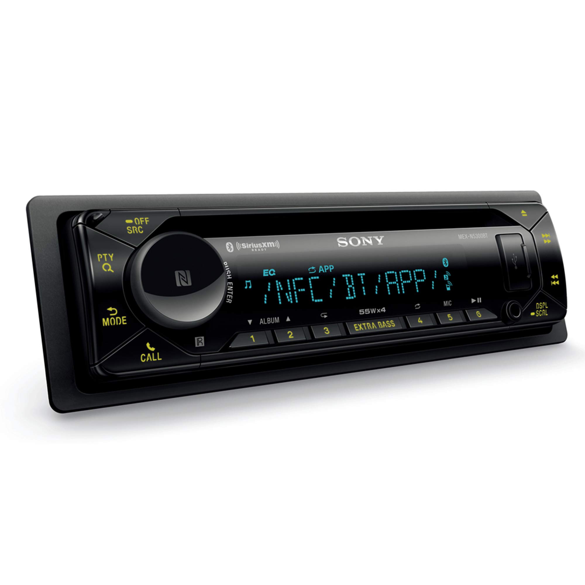Sony MEX-N5300BT Bluetooth CD Receiver with SiriusXM SXV300V1 Satellite Radio Tuner - Car Stereo System for Hands-Free Calling & Streaming Music | Perfect for Road Trips & Daily Commutes