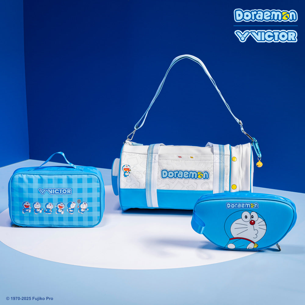 Victor x Doraemon Packing Cube BG1035DRM - Hawaiian Blue Travel Organizer for Luggage & Suitcase - Perfect for Vacation, Business Trips & Weekend Getaways