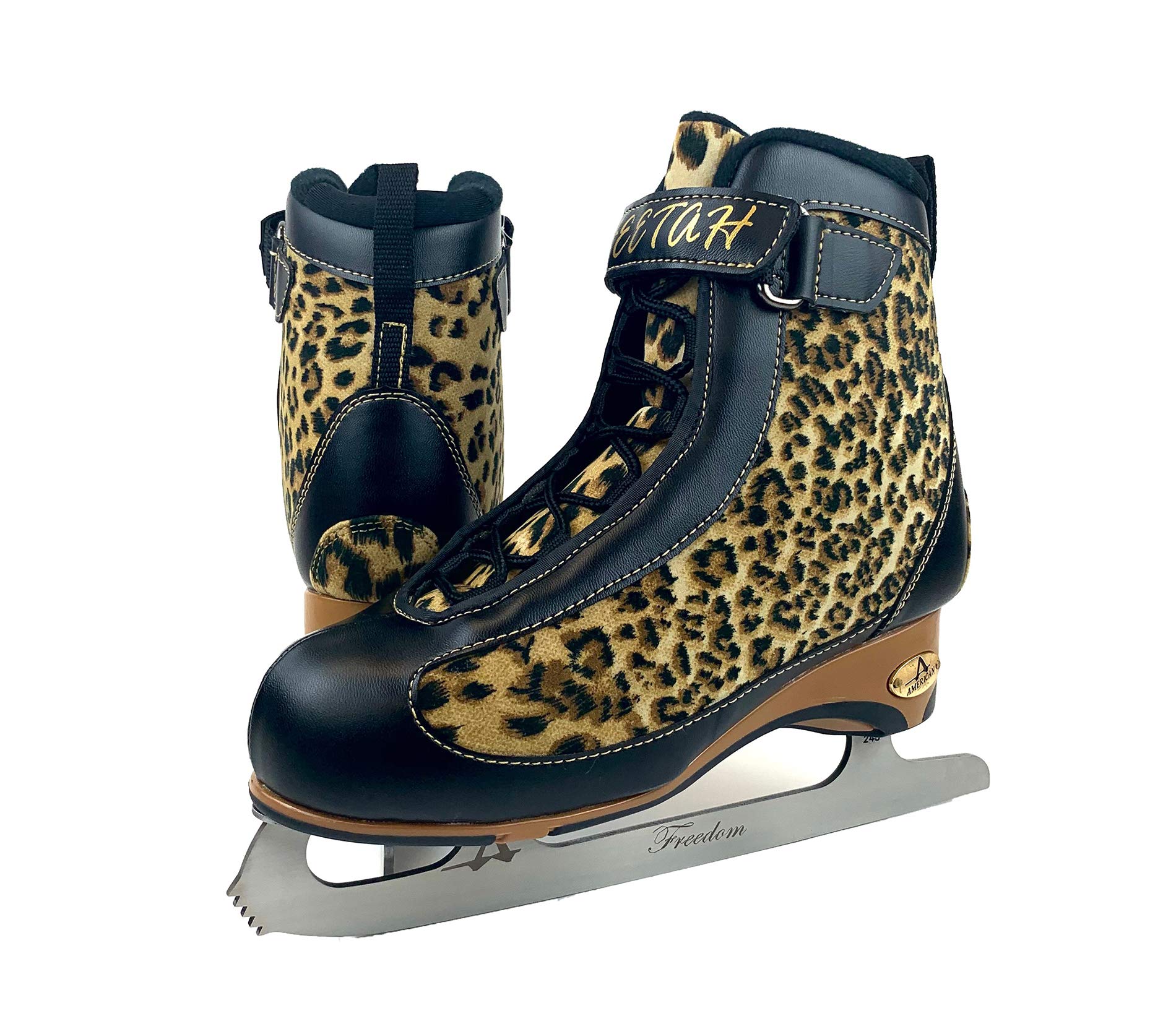 Women's Figure Skates - Soft Boot Athletic Ice Skating Shoes for Comfort & Performance - Perfect for Ice Rinks, Competitions & Recreational Skating